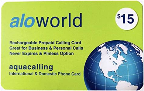 aloworld phone card